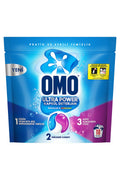 Omo  Ultra Power Capsule Detergent for Whites and Colors- 18 capsules