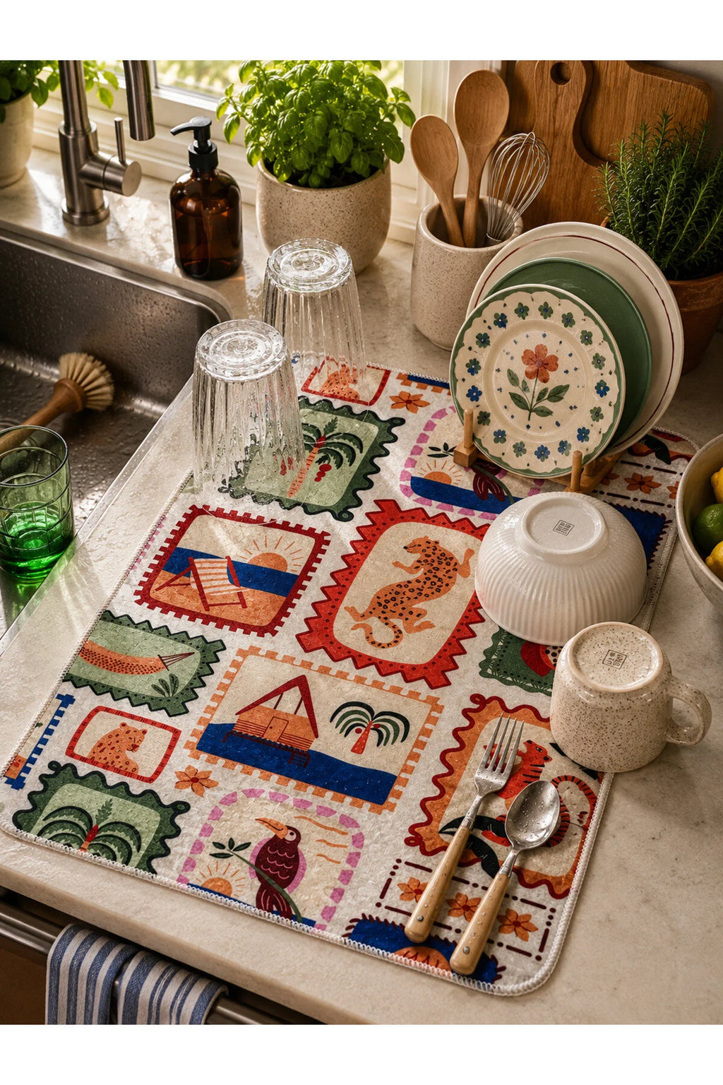 Dish Drying Mat - 40*50 cm - sunkiss