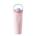 Ecentio 900 ml straw thermal bottle