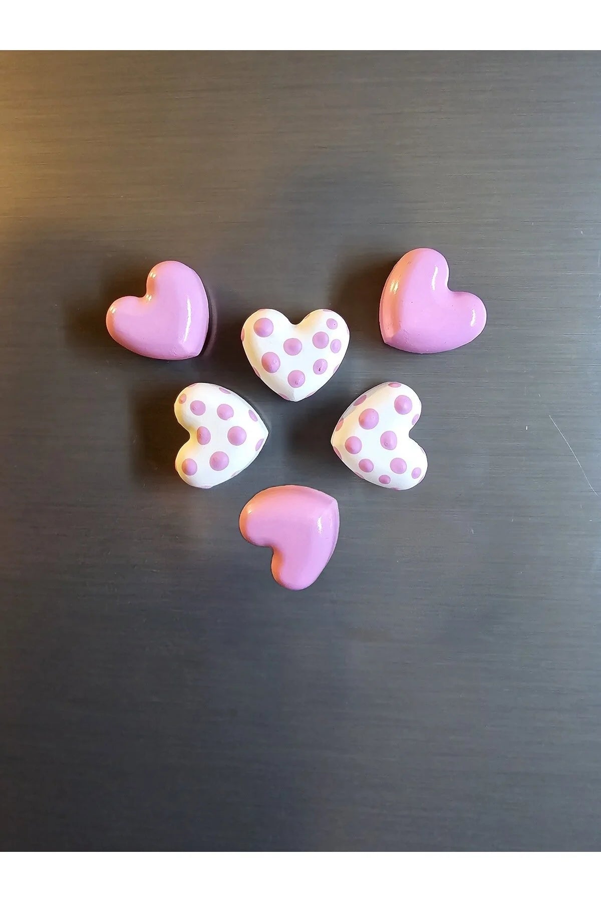 Set of 6 Heart Magnets