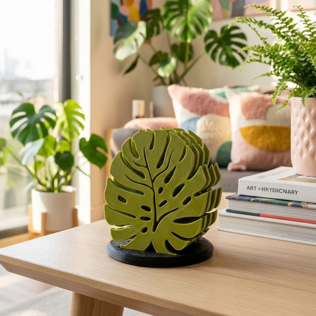 Coaster Set (4 pieces) + Stand