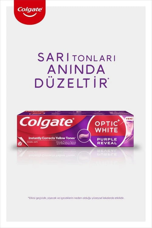 Colgate  Optic White Purple Reveal Whitening Toothpaste 75 ml