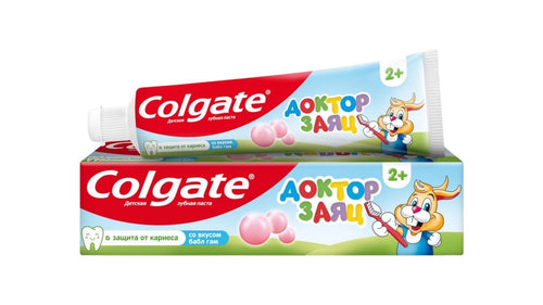 Colgate  Dr. Rabbit Bubblegum  Kids Toothpaste  | 50 ml