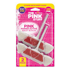 ThePinkStuff  Power Active Toilet Block 2-Pack