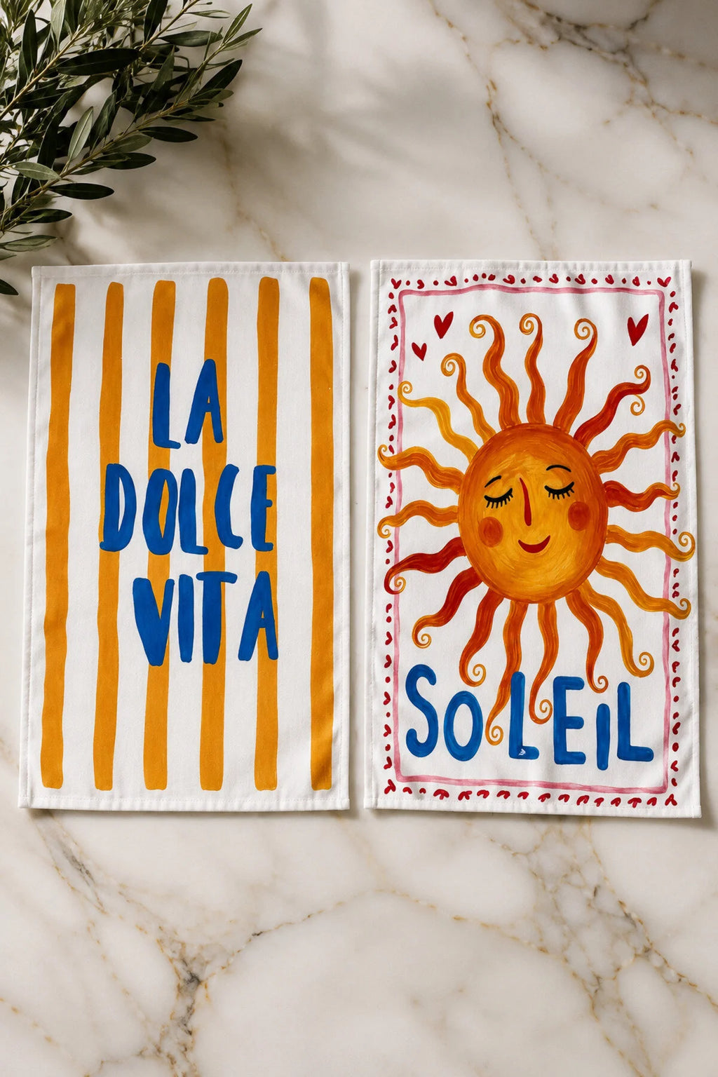 Kitchen Towel (Set of 2) | 30×50 cm - La Dolce Vita