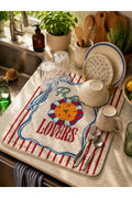 Dish Drying Mat - 40*50 cm - pasta lovers