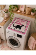 Washing Machine  Protector Cover - Non-Slip Mat 60x60 cm - Guard Cat