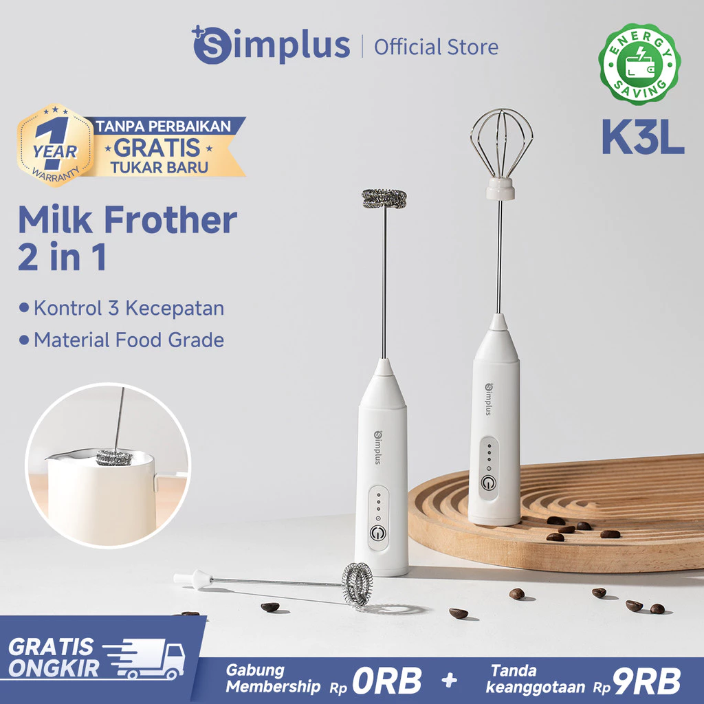 Milk frother 2 in 1