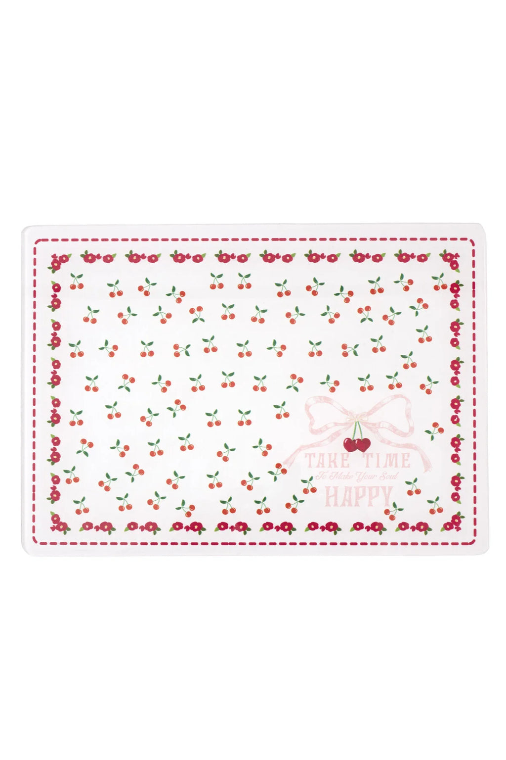 Cherry Glass Cutting Board