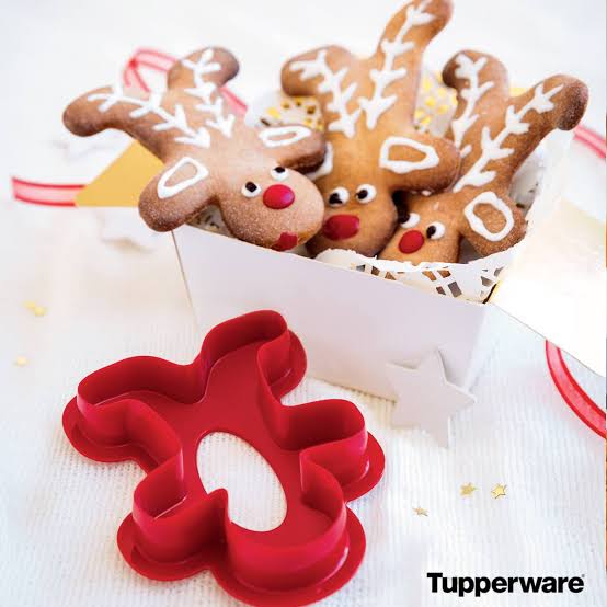 Tupperware gingerbread cookie cutter