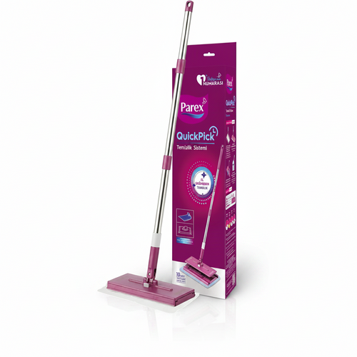 Parex quick wipes mop + free wipes set