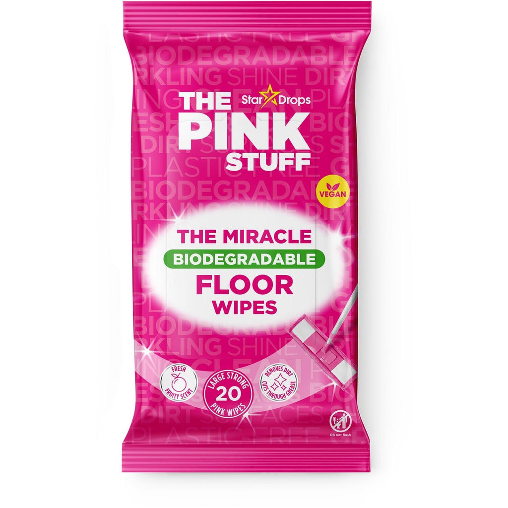 ThePinkStuff  Multipurpose Floor Cleaning Wipes / 20 Wipes