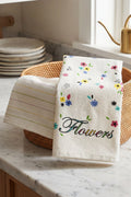 Lint-Free Printed Kitchen and Hand towels | 2 Pieces