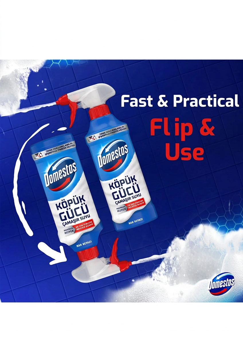 Domestos Spray Foaming Bleach | 450 ml