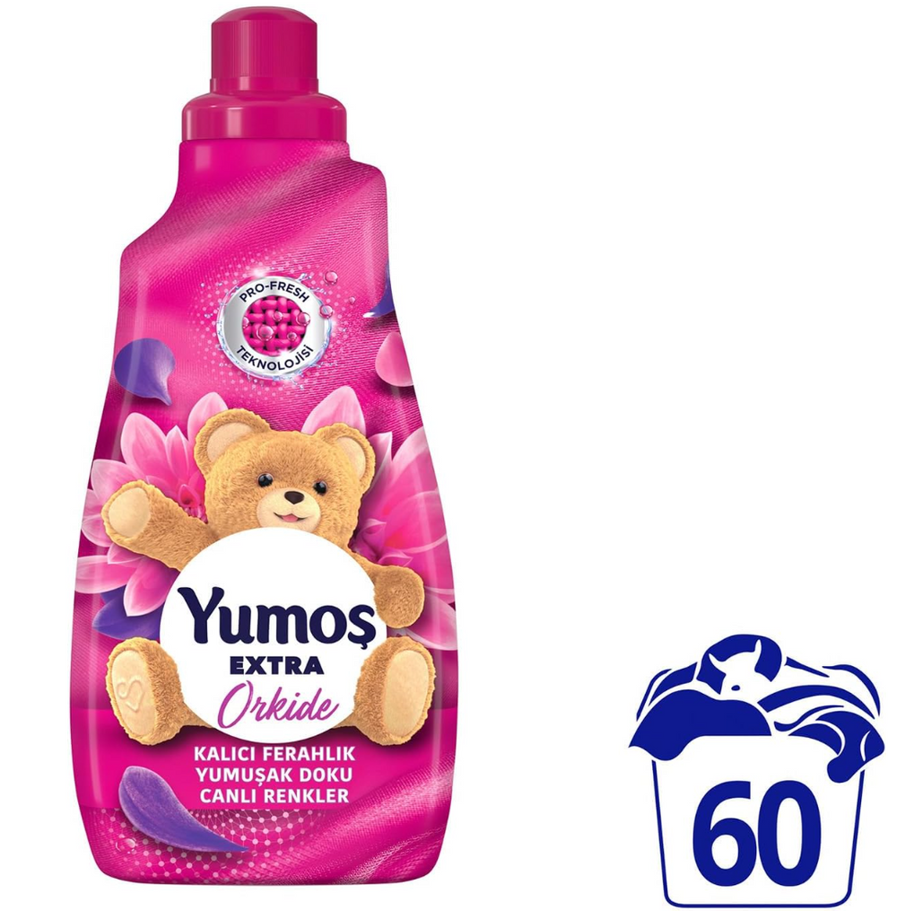Yumoş  Extra Concentrated Fabric Softener |  1440 ml |  60 Washes