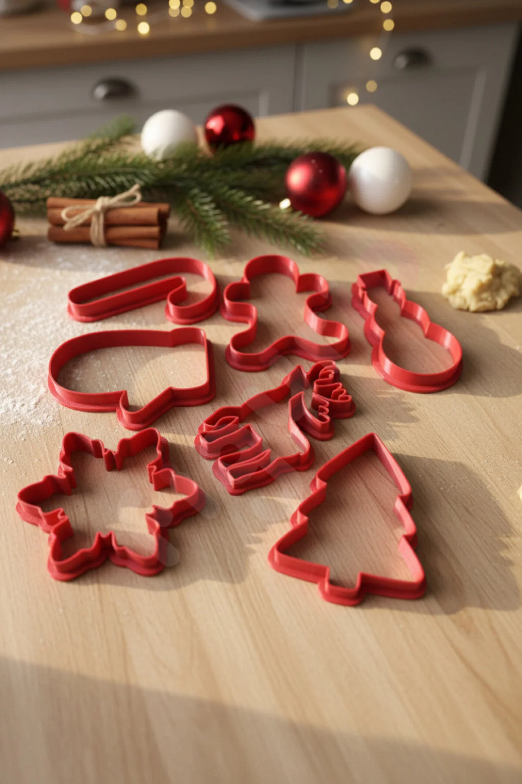 Christmas Cookie Cutter | Set of 7