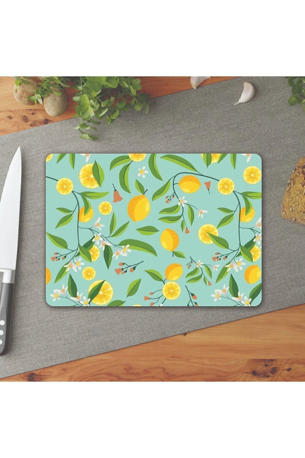 Lemon Glass Cutting Board | 25x35 cm