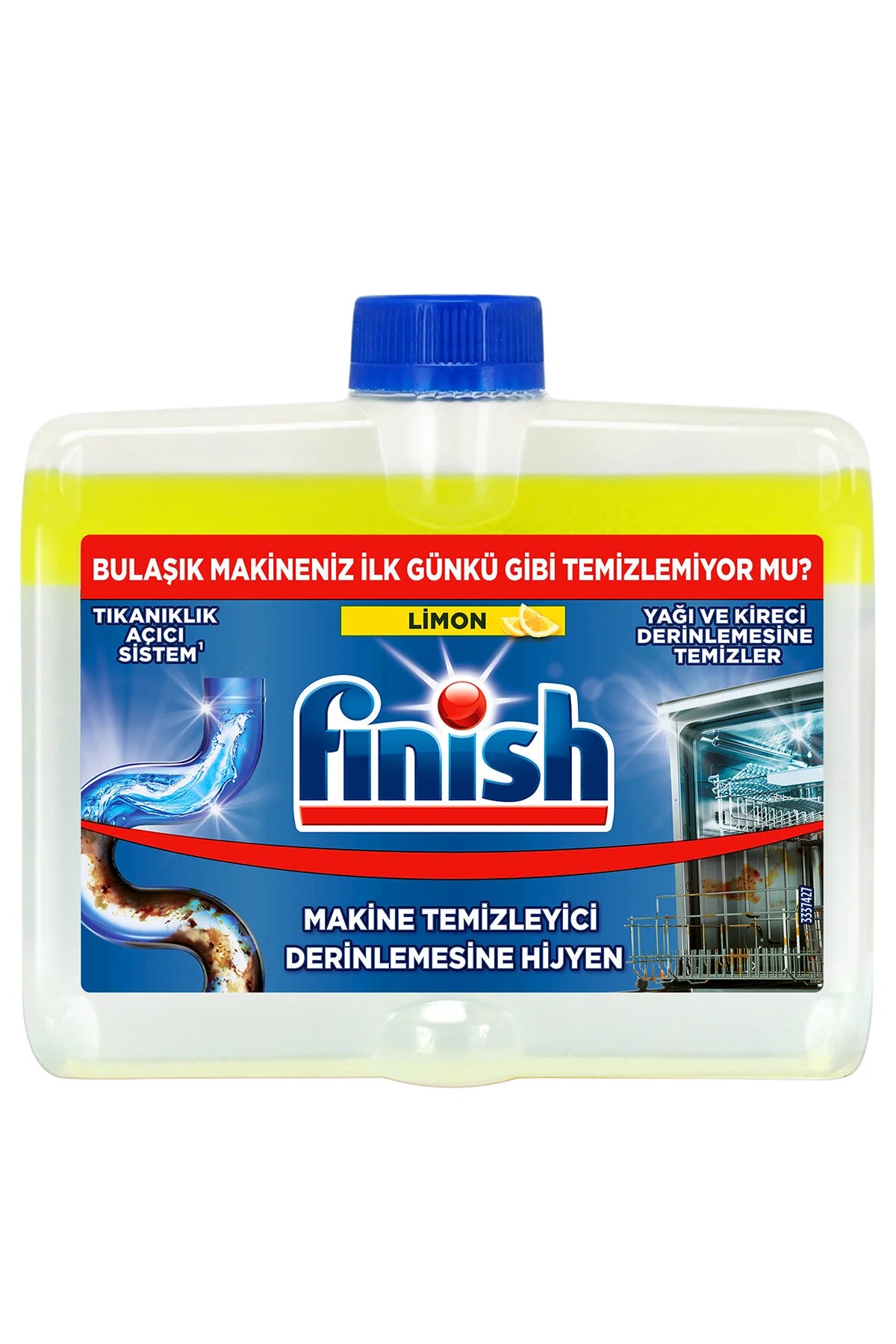 Finish  Dishwasher Cleaner Liquid Lemon | 250 ml