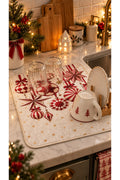 Dish Drying Mat - 40*50 cm - Amusement Park - Christmas