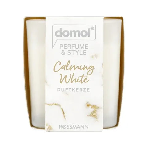 Domol Scented Candle Calming White 125 gr