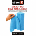 SILVER HOME Microfiber Cleaning Towels | 25x30 cm