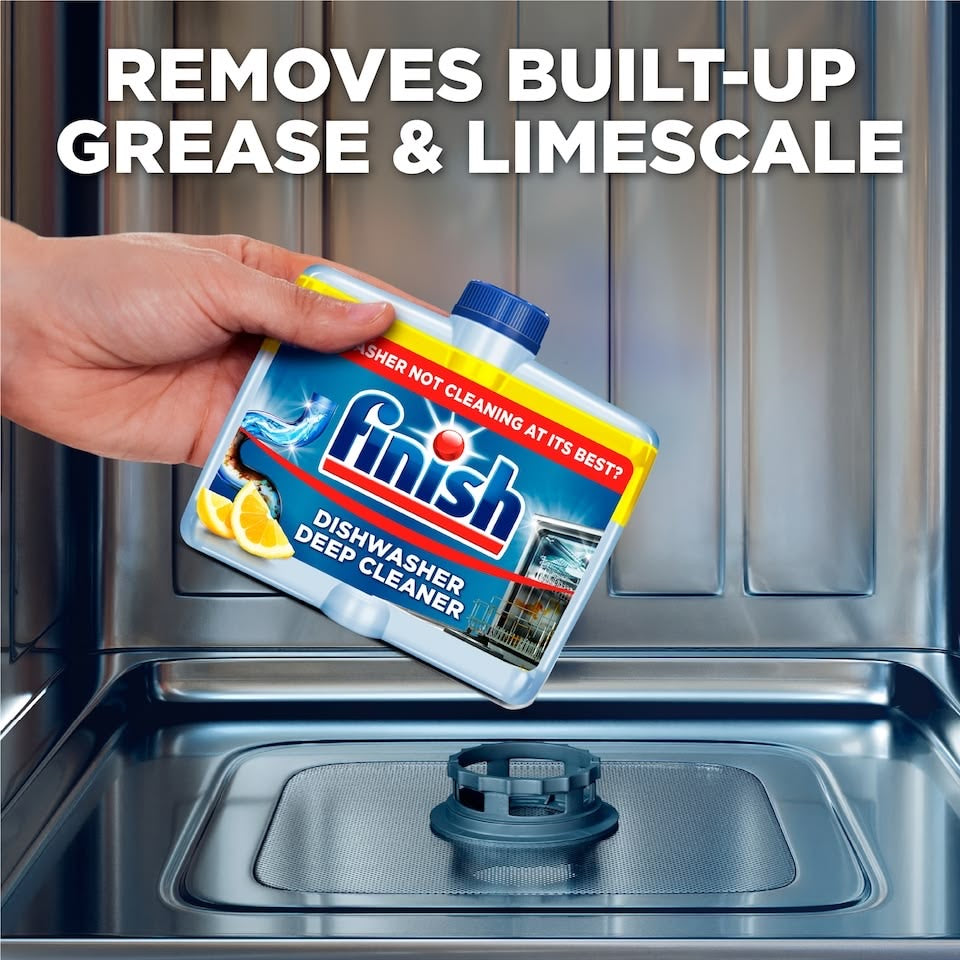Finish  Dishwasher Cleaner Liquid Lemon | 250 ml