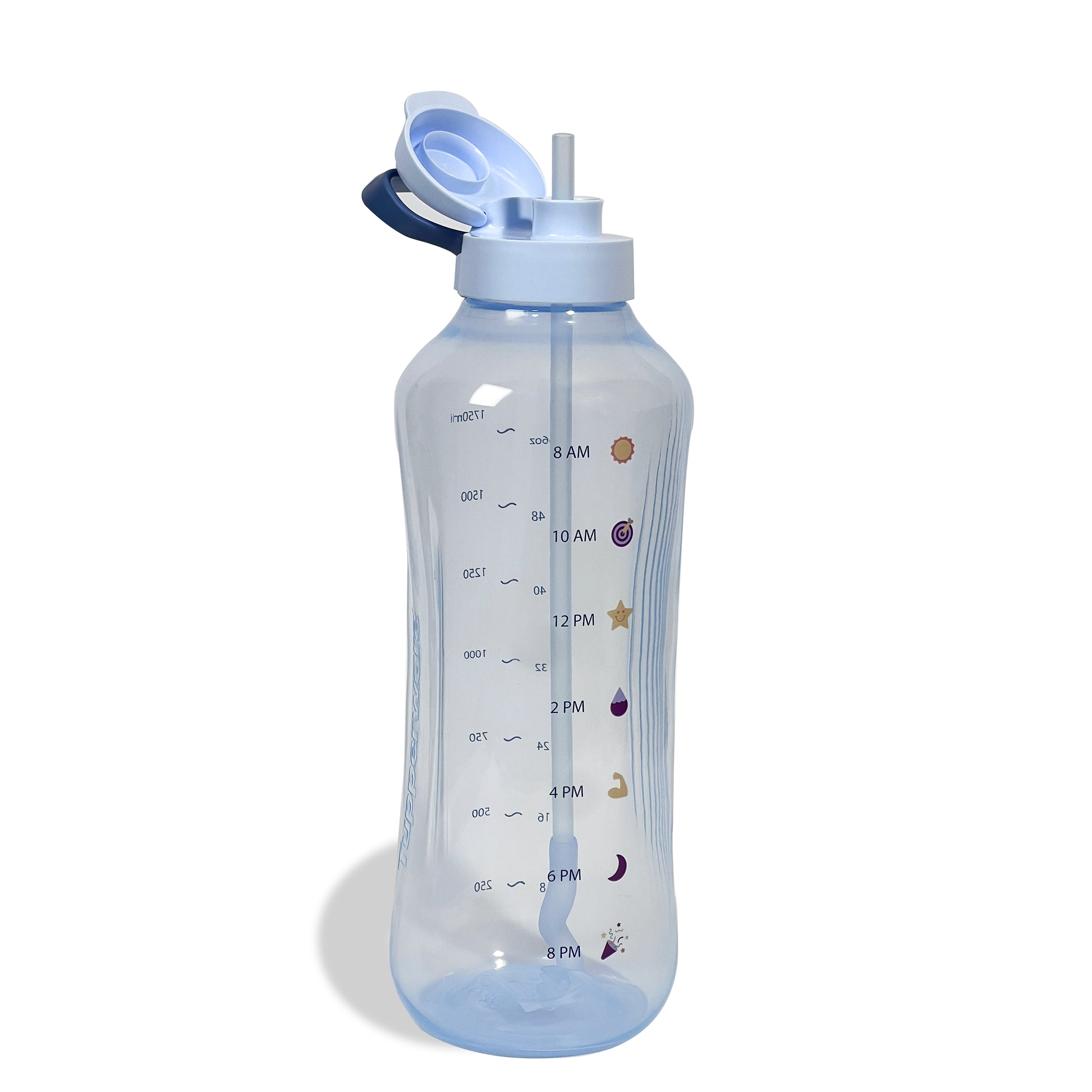 2 liters straw bottle